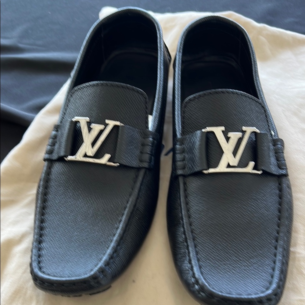 Louis Vuitton Black Men's Loafers